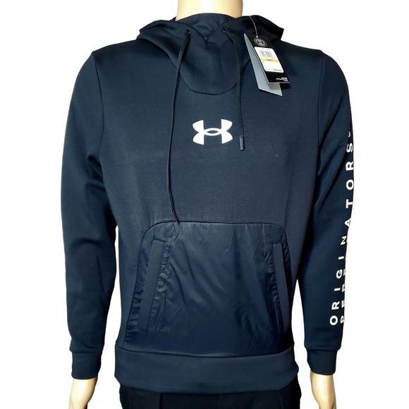 MEN'S HOODIE UNDER ARMOUR SUMMIT KNIT [1360730 001] Size Small NWT - Picture 1 of 6